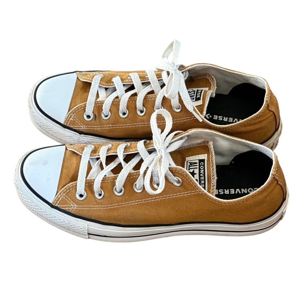 Converse Chuck Taylor All Star Burnt Honey Platform Sneakers Womens 10 Mens 8 - Picture 4 of 7